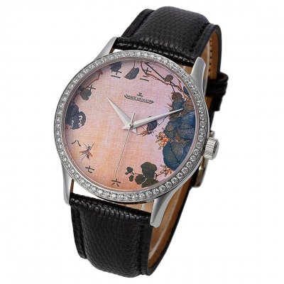 JAEGER LECOULTRE (custom�� ������ Swiss eta Automatic Movment,Sapphire Glass,Italy Leather Band)