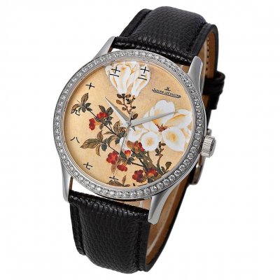 JAEGER LECOULTRE (custom�� ������ Swiss eta Automatic Movment,Sapphire Glass,Italy Leather Band)
