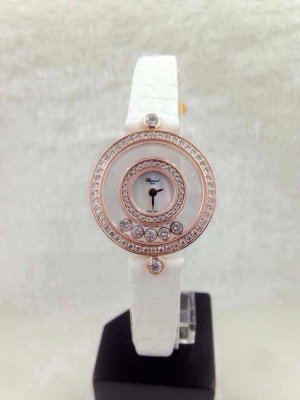 CHOPARD (custom�� ������ Swiss eta Quarts Movment,Sapphire Glass,Italy Leather Band)