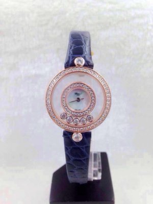 CHOPARD (custom�� ������ Swiss eta Quarts Movment,Sapphire Glass,Italy Leather Band)