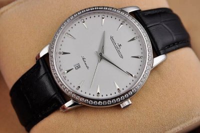JAEGER LECOULTRE (custom�� ������ Swiss eta Automatic Movment,Sapphire Glass,Italy Leather Band)