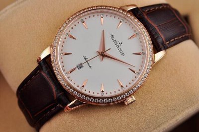 JAEGER LECOULTRE (custom�� ������ Swiss eta Automatic Movment,Sapphire Glass,Italy Leather Band)