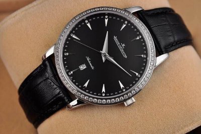 JAEGER LECOULTRE (custom�� ������ Swiss eta Automatic Movment,Sapphire Glass,Italy Leather Band)