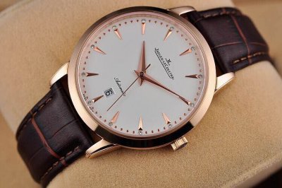 JAEGER LECOULTRE (custom�� ������ Swiss eta Automatic Movment,Sapphire Glass,Italy Leather Band)