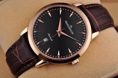 JAEGER-LECOULTRE JAEGER LECOULTRE (custom�� ������ Swiss eta Automatic Movment,Sapphire Glass,Italy Leather Band)