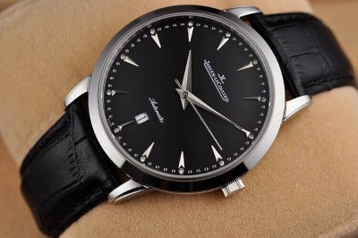 JAEGER-LECOULTRE JAEGER LECOULTRE (custom�� ������ Swiss eta Automatic Movment,Sapphire Glass,Italy Leather Band)
