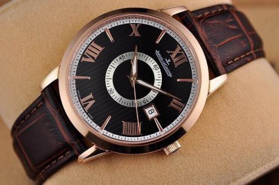 JAEGER LECOULTRE (custom�� ������ Swiss eta Automatic Movment,Sapphire Glass,Italy Leather Band)