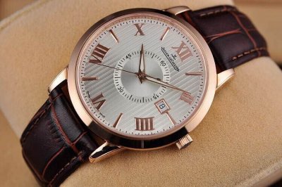 JAEGER-LECOULTRE JAEGER LECOULTRE (custom�� ������ Swiss eta Automatic Movment,Sapphire Glass,Italy Leather Band)