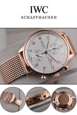 IWC (custom�� ������ Swiss eta Automatic Movment,Sapphire Glass,Stainless Steel Band)