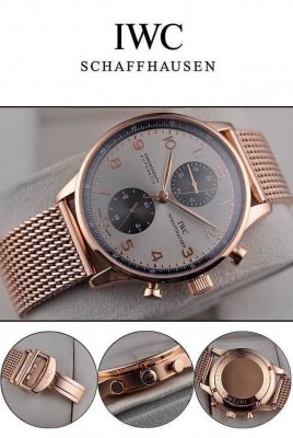 IWC (custom�� ������ Swiss eta Automatic Movment,Sapphire Glass,Stainless Steel Band)