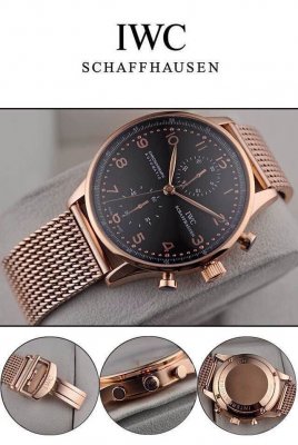 IWC (custom�� ������ Swiss eta Automatic Movment,Sapphire Glass,Stainless Steel Band)