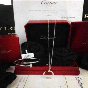 [Cartier]  Necklace 18K Silver 385890208