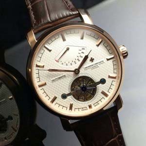 [Vacheron Constantin] custom�� ������ Swiss eta Automatic Movment,Sapphire Glass,Italy Leather Band