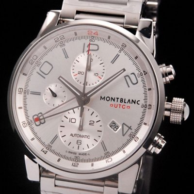 [Montblanc] ������ Ÿ�ӿ�Ŀ ũ�γ� GMT ȭ��Ʈ ���̾� mon00047 - TimeWalker Chrono GMT