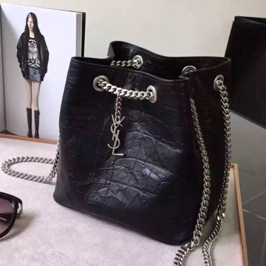 [Saint Laurent] ���ζ� ���̺� �������� ü�� ��Ŷ��