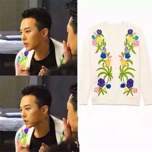 [Saint Laurent] Embroidery Cardigan 161013-15