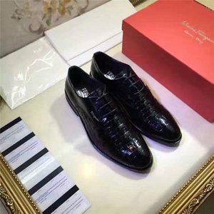 [Ferragamo] Men's Leather Shoes 161019-3