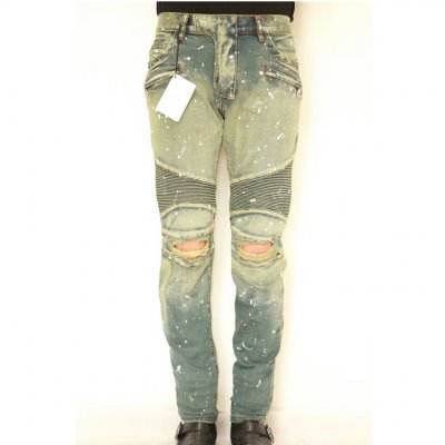 [Balmain] Men Jean's Pants 171011-7