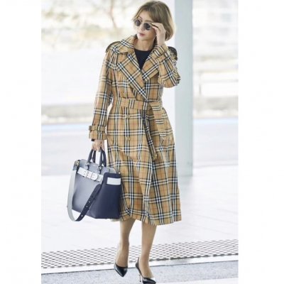 [Burberry] ������ ��Ƽ�� üũ ��ư Ʈ��ġ ��Ʈ 40713771