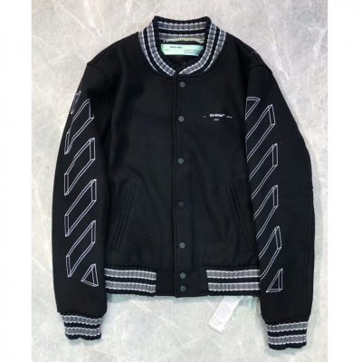 [Off-White] ����ȭ��Ʈ ������� DIAG 3D LINE VARSITY �ｺŸ��� ����