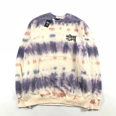 [Stussy] ������ Presu18 Tie Dye Crew 20040334