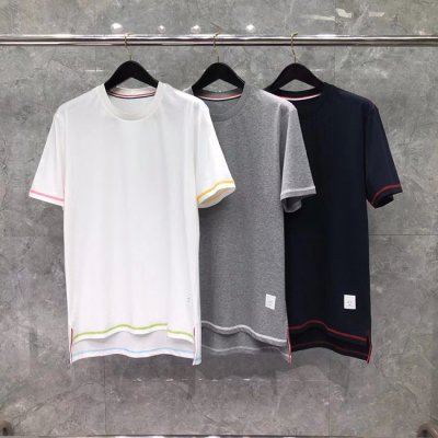 [Thom Browne] ����� ��/�� ��ư Ƽ���� 20052032