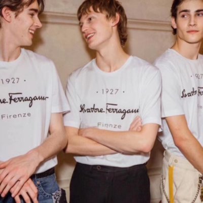 [Ferragamo] �䷹���� ��/�� �ΰ� Ƽ���� 2007282