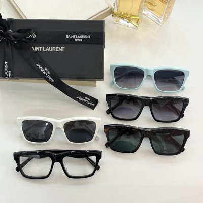 [Saint Laurent] ���ζ� �簢 �÷��� ���۶� 22041232