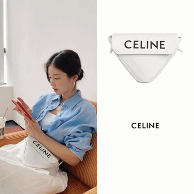 [Celine] ������ Ʈ���̾ޱ� �� white 195903DCS.01BC