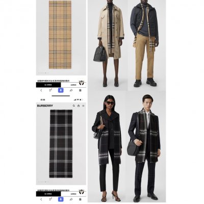 [Burberry] ������ ��/�� ĳ�ù̾� üũ ���÷� 22092251