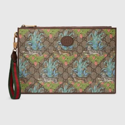 [Gucci] ���� Ÿ�̰� ����Ʈ GG ĵ���� Ŭ��ġ 688378 