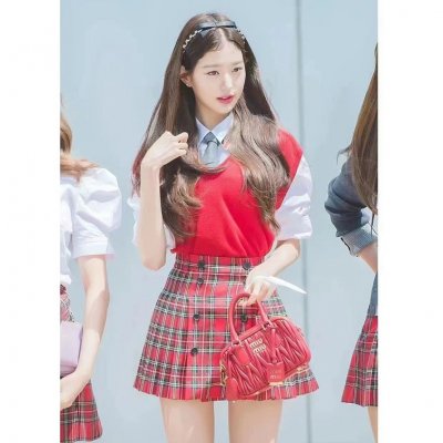 [Miumiu] �̿�̿� üũ ��ư ��ĿƮ 22101570