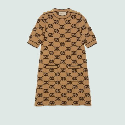[Gucci] ���� GG �� ��Ŭ�� ��ī�� �巹�� 2color 718630 XKCNA 2668