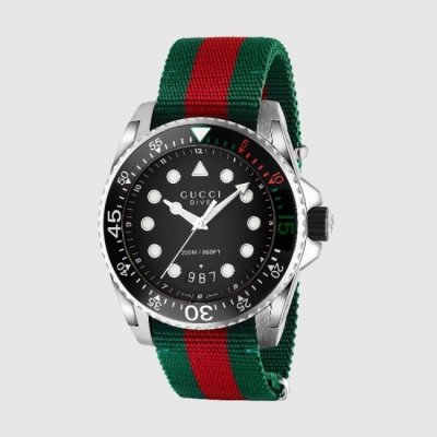 [Gucci] ���� ���̺��ġ 45mm ���� ��Ʈ ���̾� ���� ���Ϸ� ��Ʈ�� 561680 I1820 8652