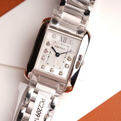 [Cartier] ��쿡 Tank Anglaise Ladies Watch 23040140