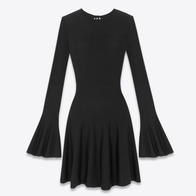 [Saint Laurent] ���ζ� ���ڽ� ������ �������� �巹�� 23072034