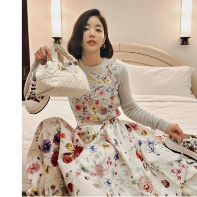 [Dior] ��� ȭ��Ʈ ĳ�ù̾� ��Ʈ & ���� ��Ƽ �÷� Florilegio ��Ƽ�� 354S57AM161_X0834