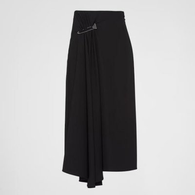 [Prada] ����� Cady midi-skirt 23101539