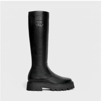 [Celine] ������ BULKY ZIPPED BOOT WITH TRIOMPHE IN CALFSKIN 354233492C.38NO