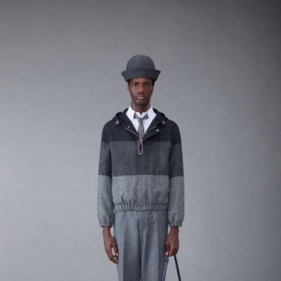 [Thom Browne] ����� ��/�� ���ϰ� Ʈ���� ��Ʈ������ �ĵ� ���� ��Ŷ MJO205A05385015
