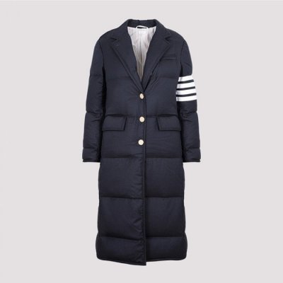 [Thom Browne] ����� Wool Back Tab Overcoat FOD070X.00626-415 NAVY