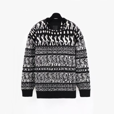 [Givenchy] ����� * ġ�� Sweater in wool with patchwork effect  24030730