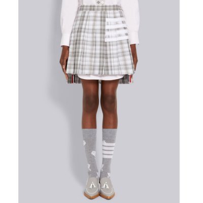 [Thom Browne] ����� �̵�� �׷��� ��Ʈ������ �÷��̵� �������� 4-�� ��ӹ� �ø��� �̴� ��ĿƮ FGC402C07848035