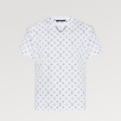 [Louis vuitton] ���̺��� LV Escale Printed T-Shirt 1A8QDI