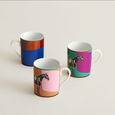 [Hermes] �����޽� La Serpentine Hermès set of 3 mugs P052005P