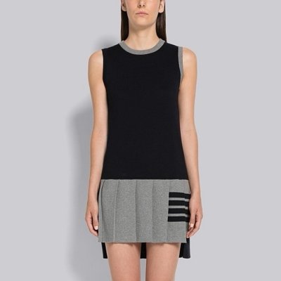 [Thom Browne] ����� ���� �ø��� ���� 4-�� �����긮�� �巹�� FKD135FY3007055