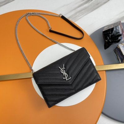 [Saint Laurent] ���ζ� ���׷� �������� ü�� ũ�ν��� 393953