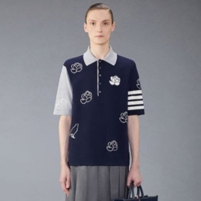[Thom Browne] ����� �ݹͽ� ��ư 4-�� ���� �� ���̺� ���� MKP121F-Y3040-989