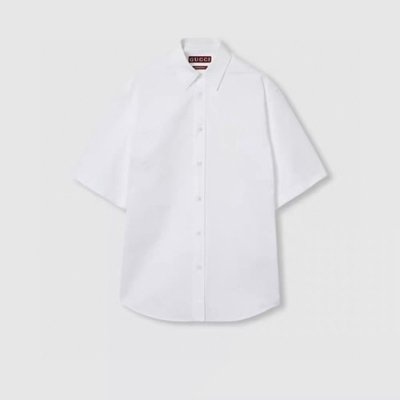 [Gucci] ���� Cotton poplin shirt with Gucci print 788133 ZAQQ2 9000