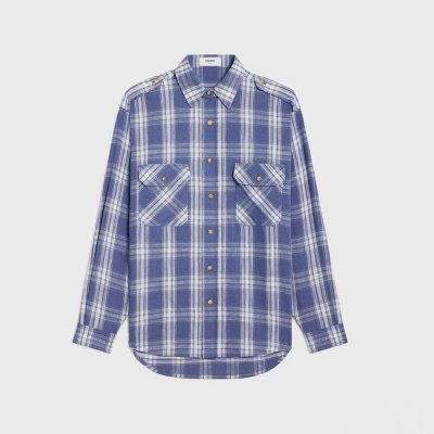 [Celine] ������ ��/�� ���� overshirt in 2C50A615X.10BD